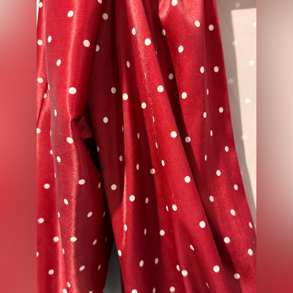 L’Academie Revolve The Victoire Bodysuit‎ in Ruby Dot Red Women’s Size XXS - Picture 3 of 12